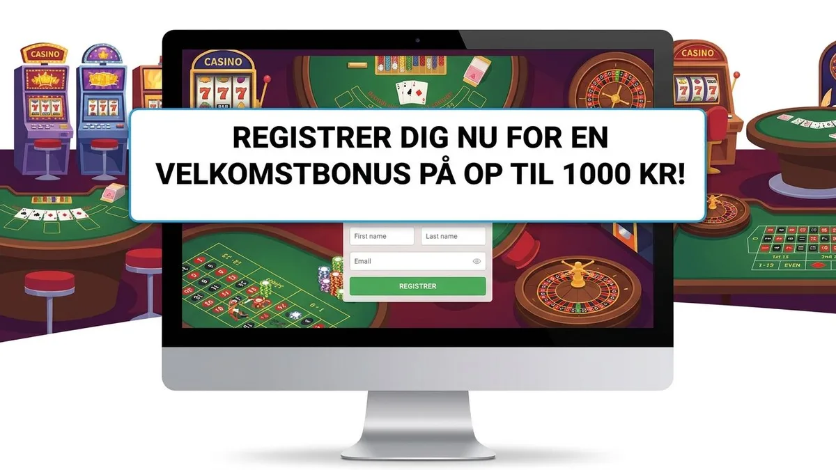 Registrer dig med bonus
